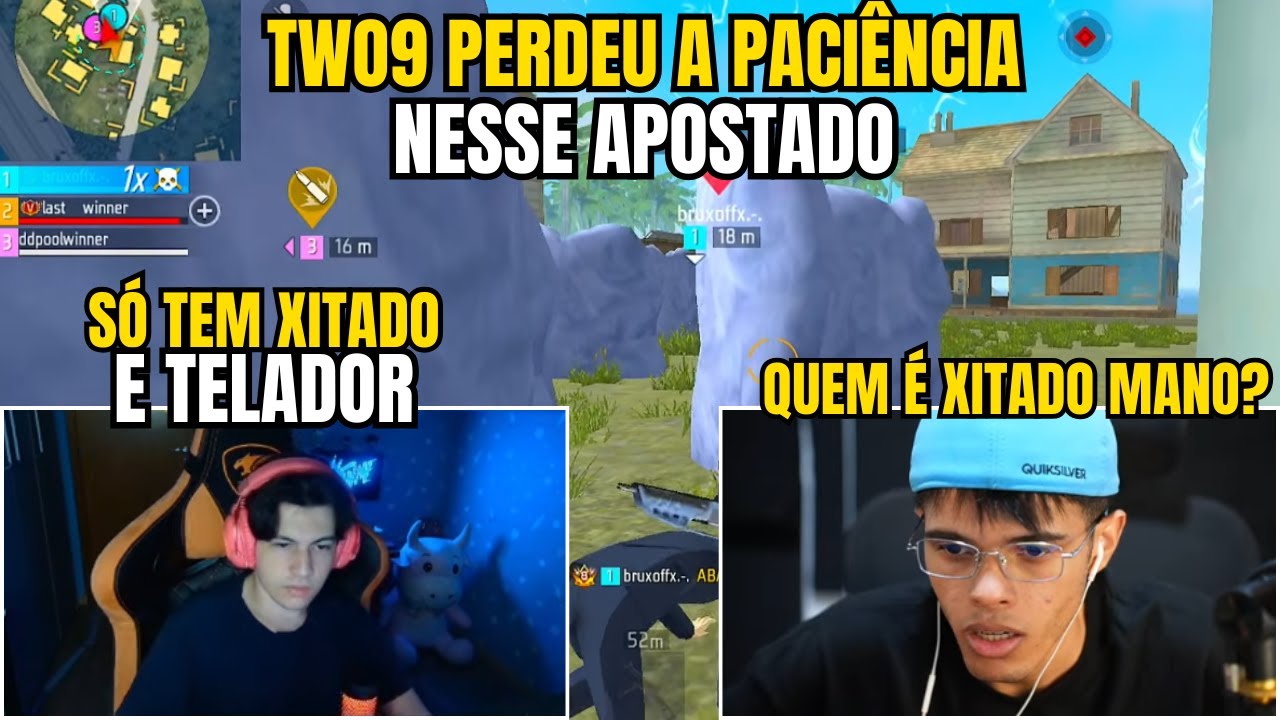 TWO9 PERDEU A PACIÊNCIA NESSE APOSTADO E NÃO QUIS MAIS JOGAR!!!
