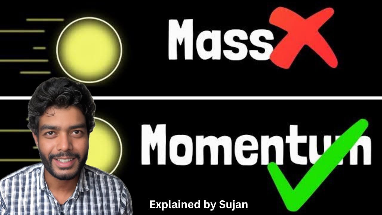 I never understood why light has Momentum but no Mass…. Until now.  #sujan #light