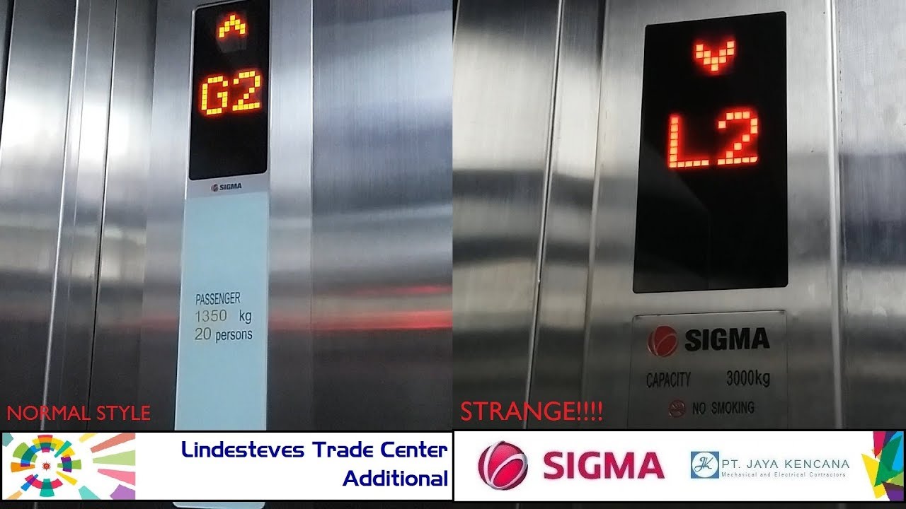 2 Different Sigma Elevator in Lindesteves Trade Center (Additional Elevator)