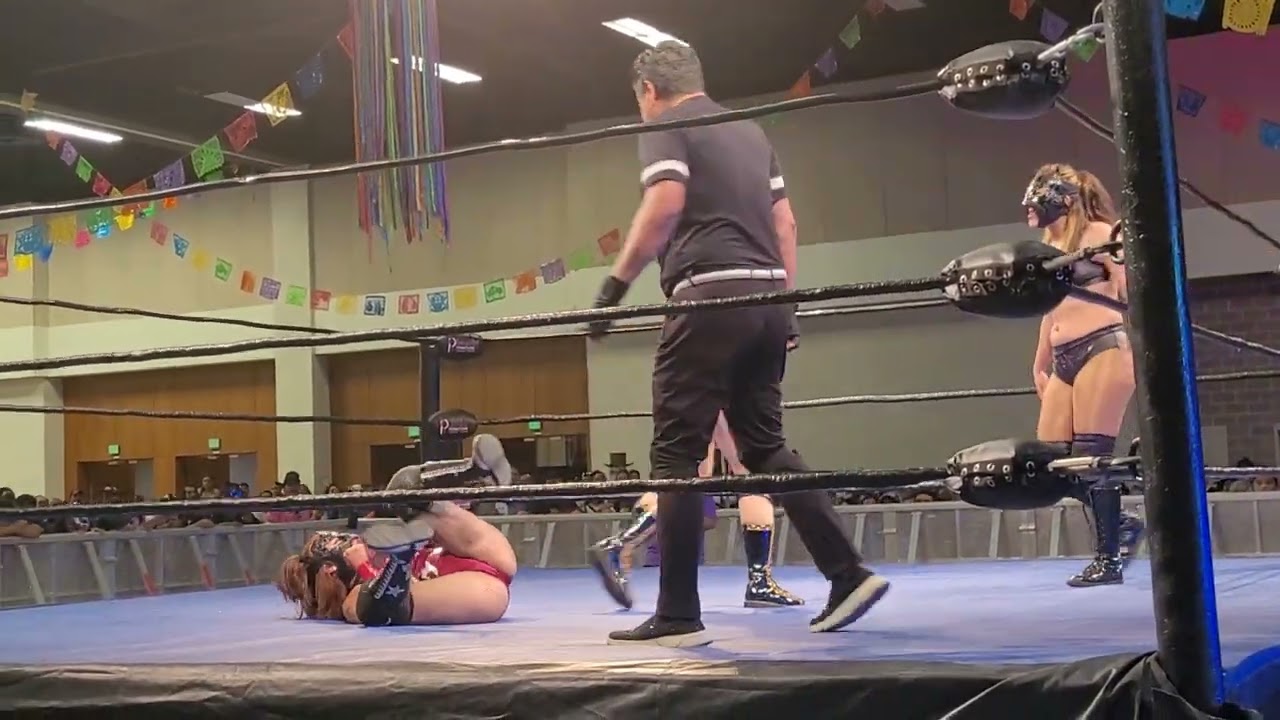MXLAN| Sexy star, Star Fire vs Lady Maravilla, Persephone