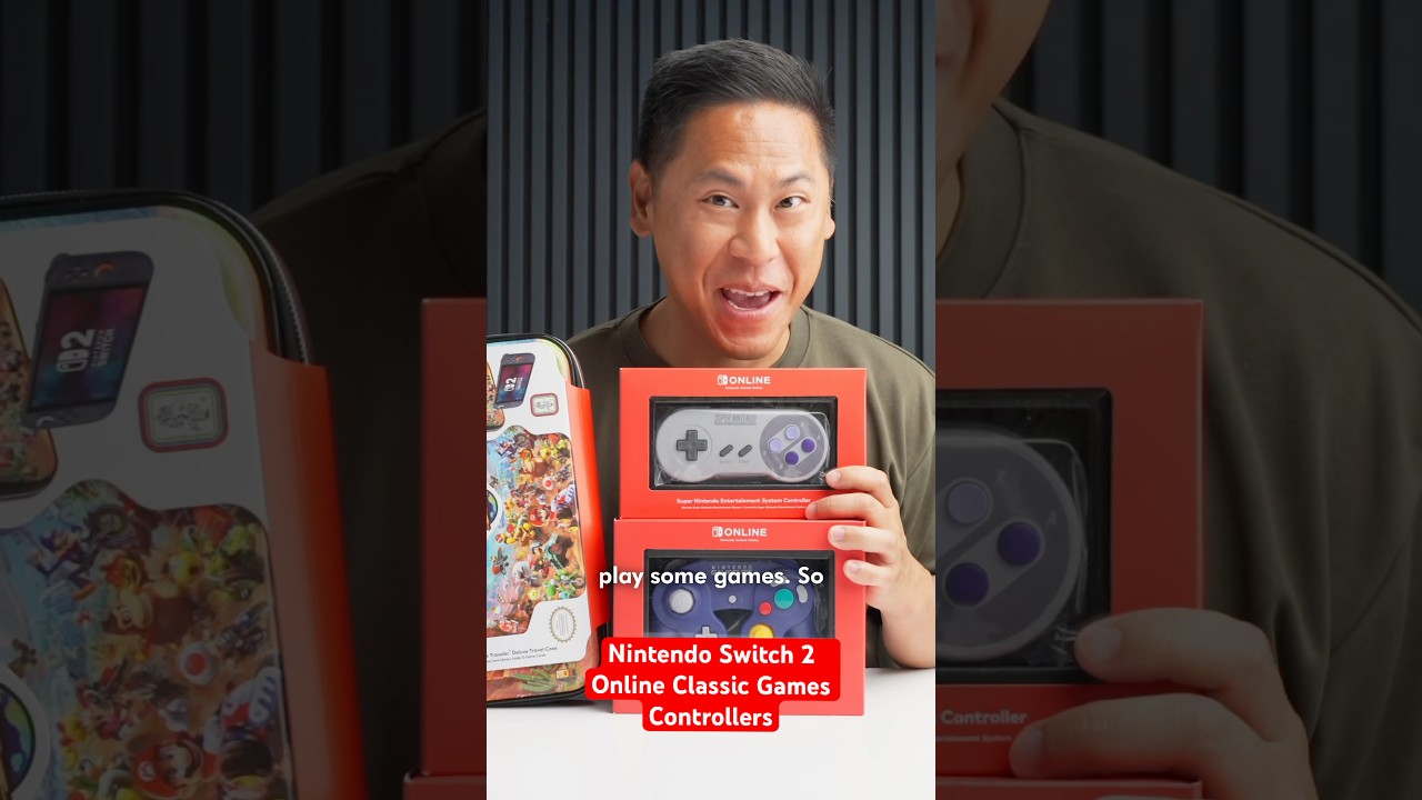 Контроллеры для классических игр Nintendo Switch 2 Online (SNES и GameCube)