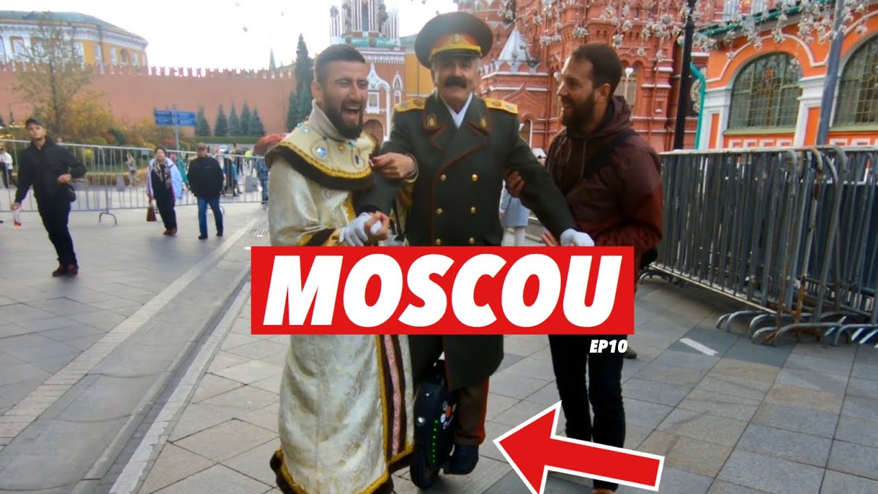Ep 10 J’arrive en Russie et je découvre  Moscou « Tour Du Monde en Gyroroue