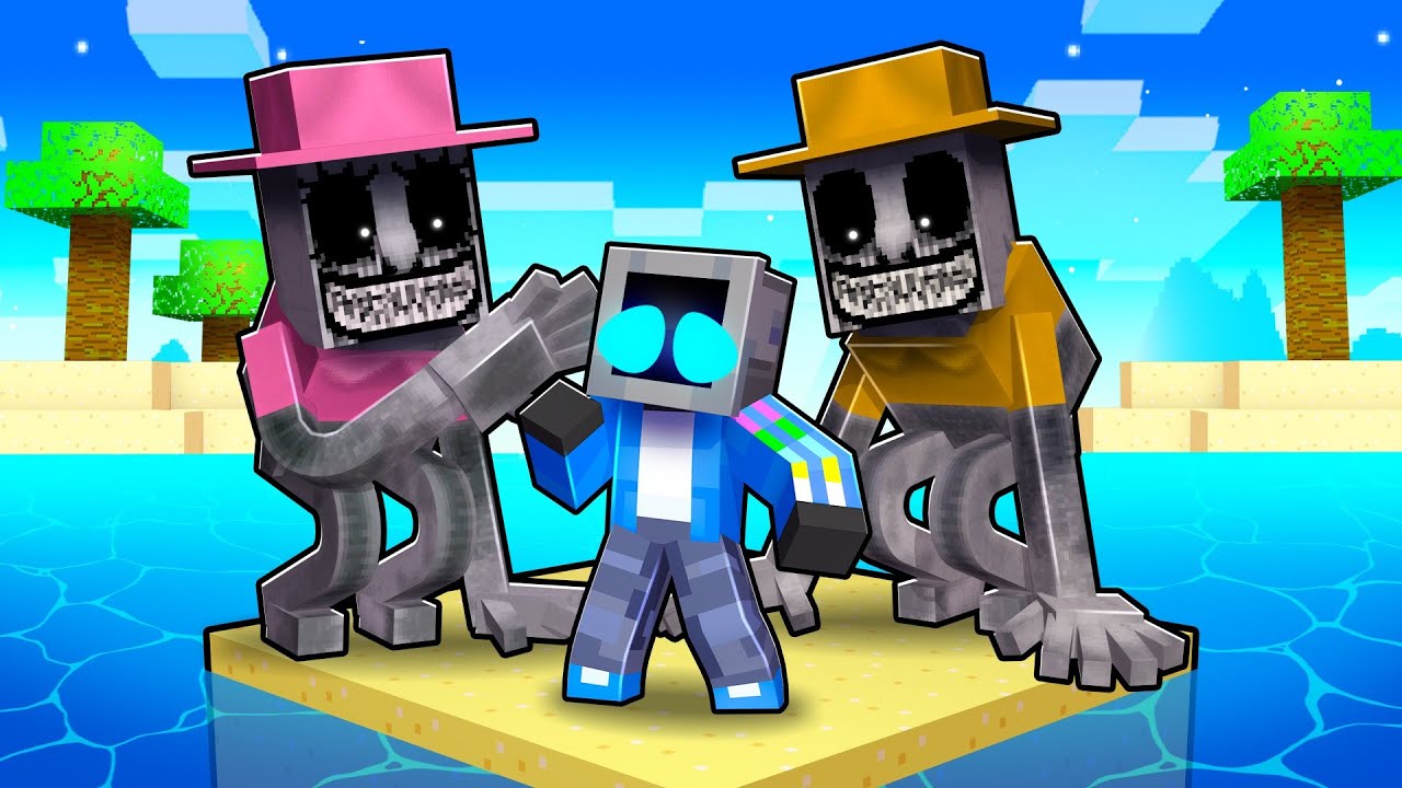Locked on One ZOONOMALY ISLAND in Minecraft!