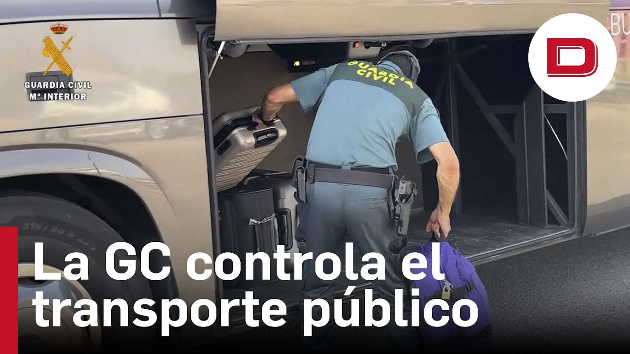 La Guardia Civil en La Rioja intensifica los controles en el transporte público