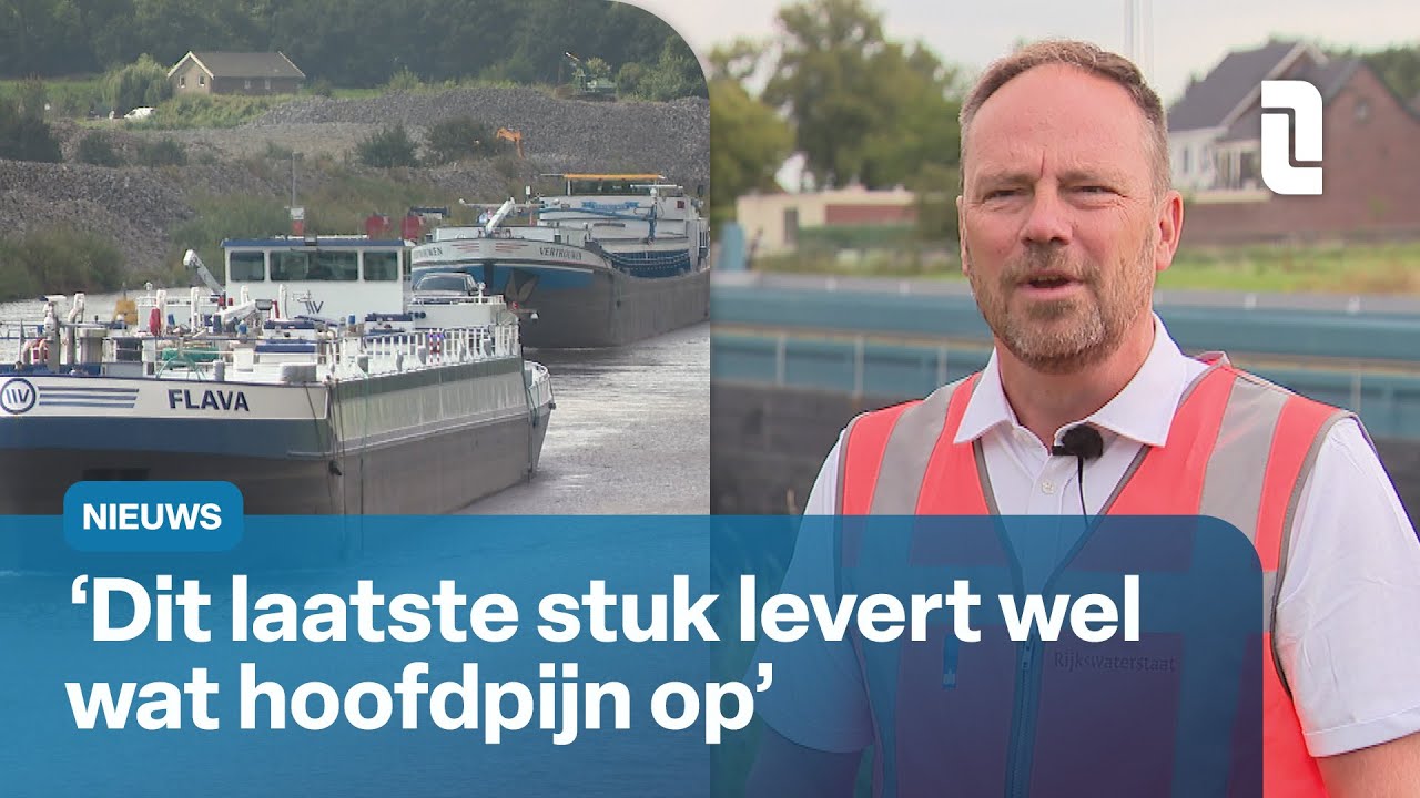 Monsterklus Julianakanaal gaat beginnen | L1Nieuws