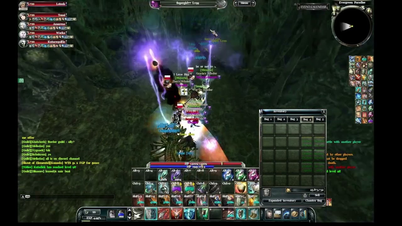 Archlord Archonia Monster Hunt Event PK/PVP