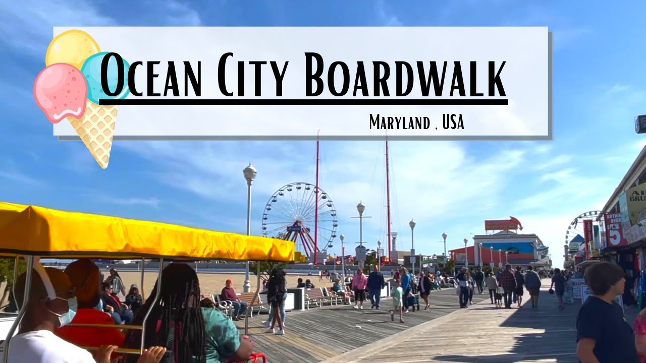 Scenes from Ocean City Boardwalk MD