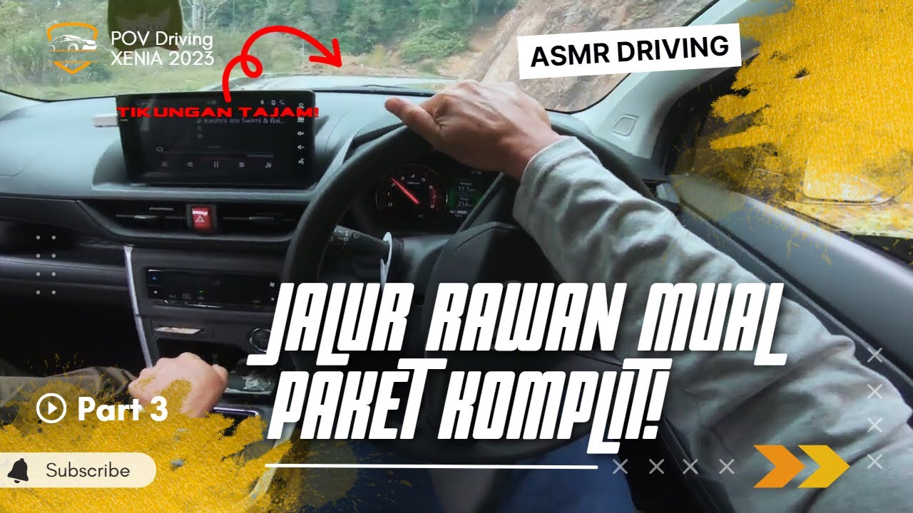 Real POV Driving Daihatsu Xenia 2023 Tipe R M/T - ASMR POV Driving Indonesia #IUIProduction (Part 3)