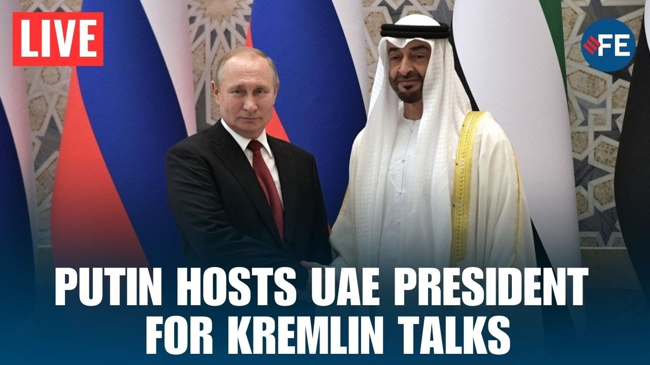 Putin LIVE: Putin Hosts UAE President Mohamed bin Zayed For High-Stakes Kremlin Talks