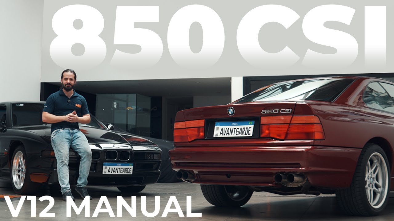 Recuperamos a BMW mais RARA da gloriosa década de 90 com motor V12 de McLaren: BMW 850CSi.