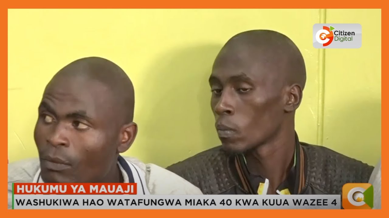 Washukiwa watatu walioteketeza wazee Kisii wafungwa miaka 40 korokoroni