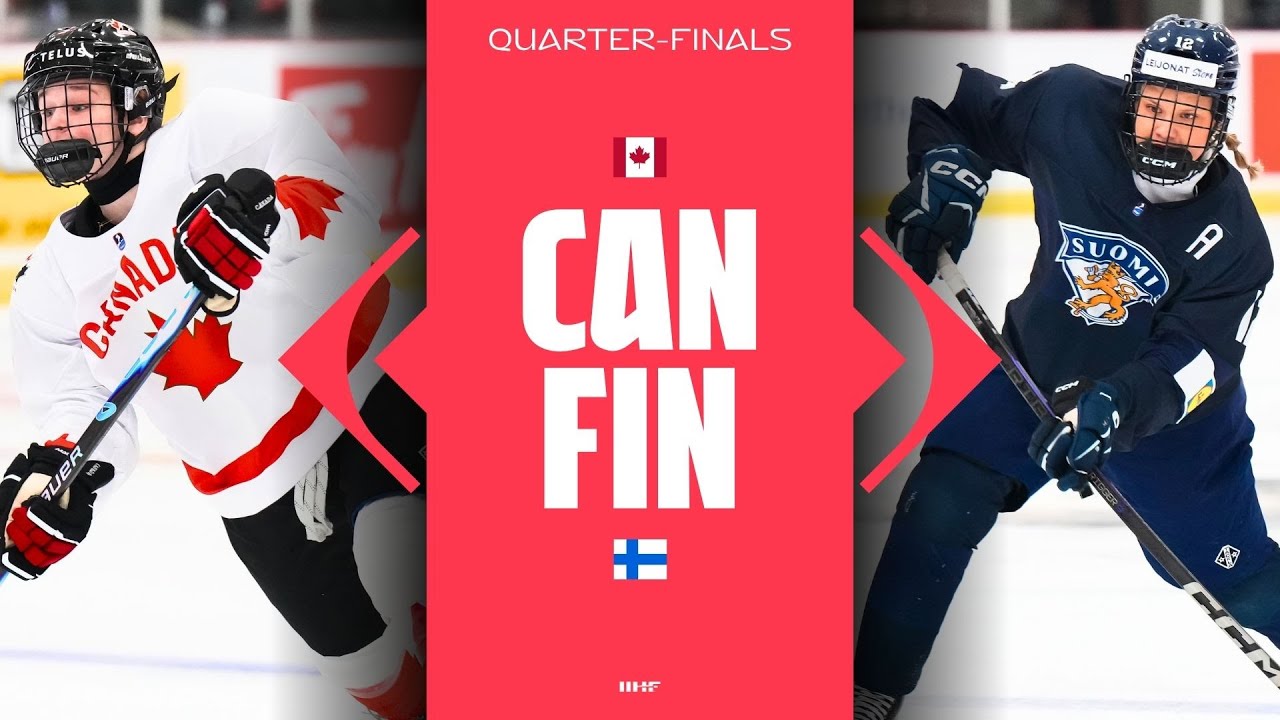 Quartre-finals: Canada vs Finland | 2026 U18 #WomensWorlds