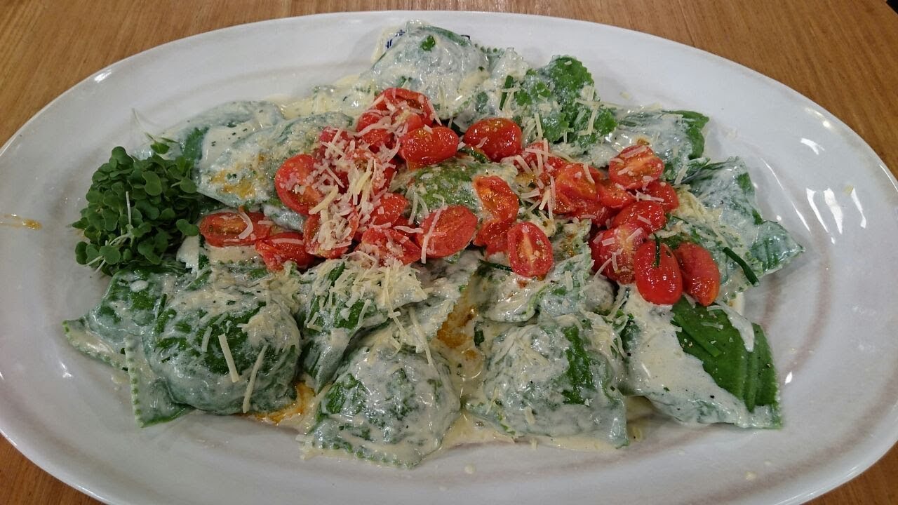 Receta de hoy: ravioles verdes
