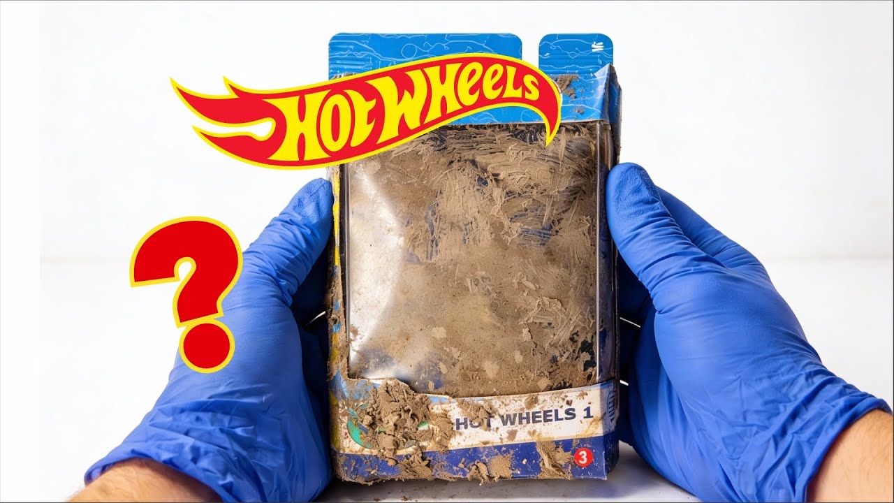I Cleaned the Dirtiest Hot Wheels of 2025 (ASMR cleaning)