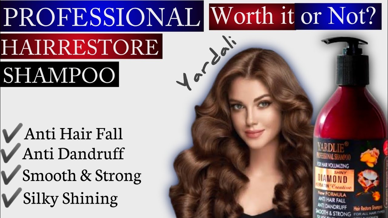 Yardlie Professional Diamond Shampoo Review || Smooth || Strong || Silky Shining || Anti Hair Fall!