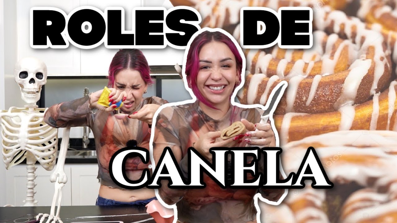 ¿ROLES DE CANELA FACILES? no para esta pequeña chefsiña