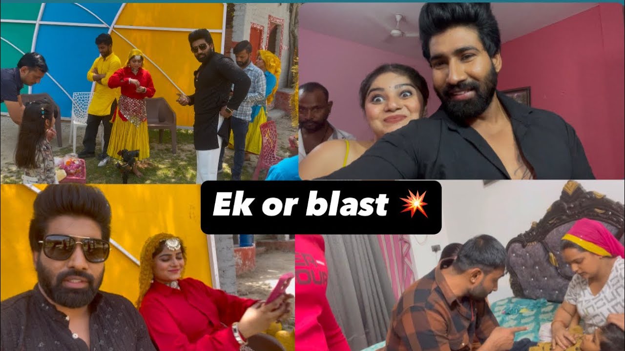 Mithuu or mera ek or blast 💥 song❤️shoot par kiya mithuu or mene maje😂laddu ki class lga di aaj🥺