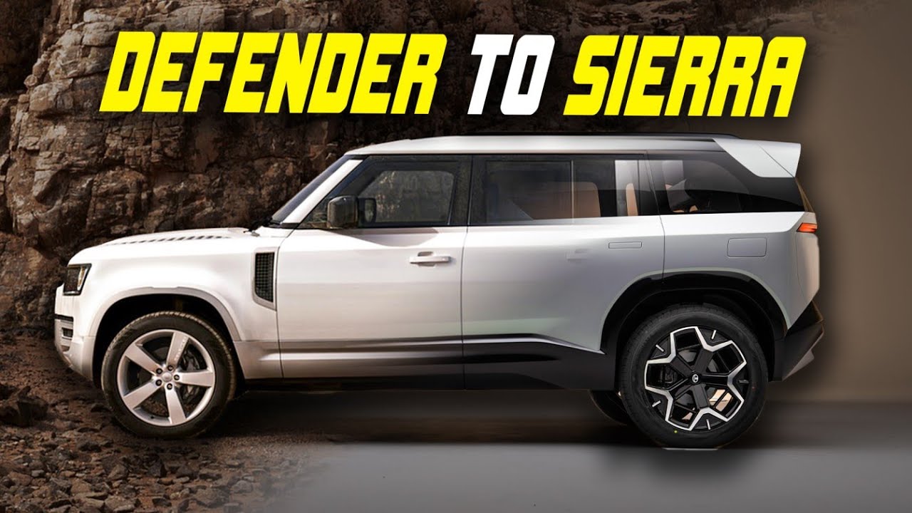 2023 Tata Sierra SUV is Directly Inspired from Defender 110 ! | Full Launch Details