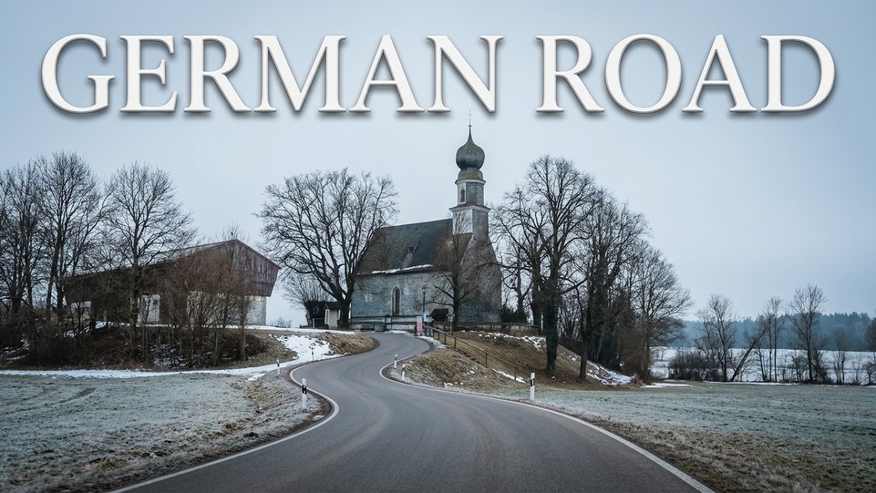 Driving Germany: Seeon – Seebruck | Chiemgau Scenic Road (Pure Sound)