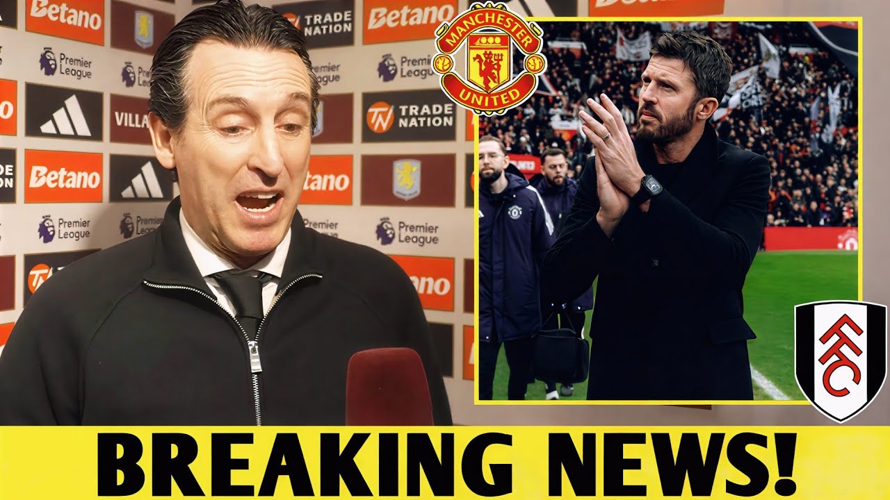 UNAI EMERY SHOCKING STATEMENT AFTER MANCHESTER UNITED WIN STREAK! - MAN UNITED NEWS