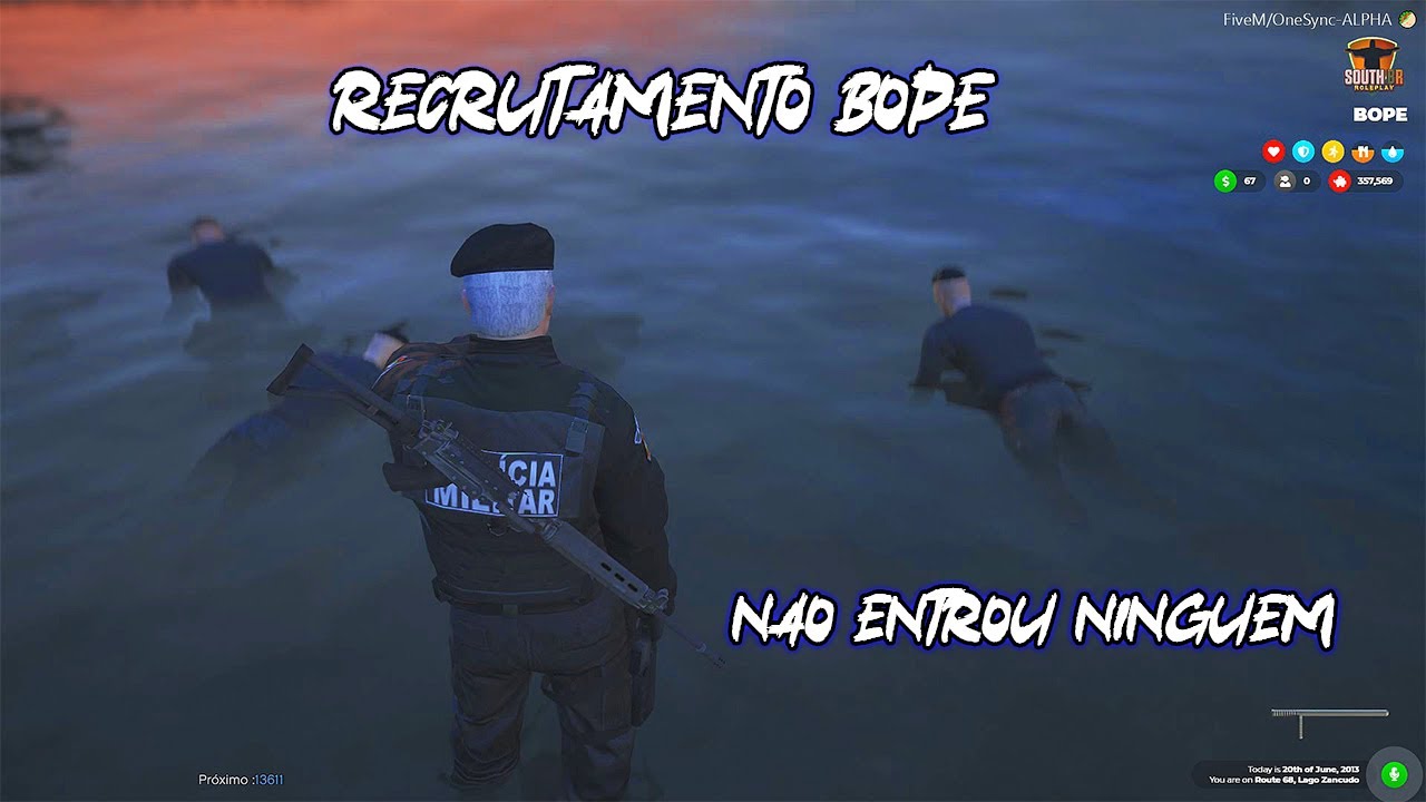 RECRUTAMENTO DA BOPE!! *não entrou ninguém* (GTA RP)