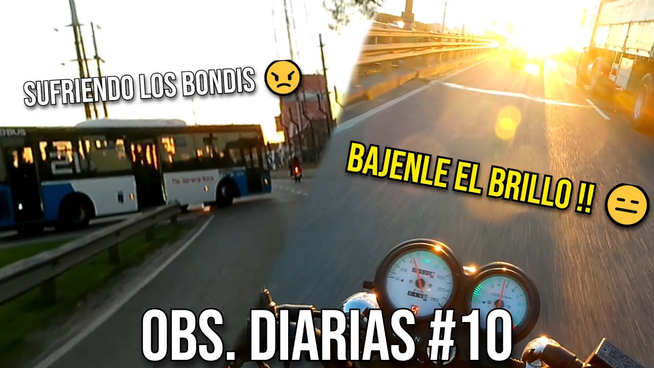 Sufriendo a los COLECTIVOS 🚌 / Mi nuevo enemigo el SOL ☀☀ | Observaciones Diarias 10