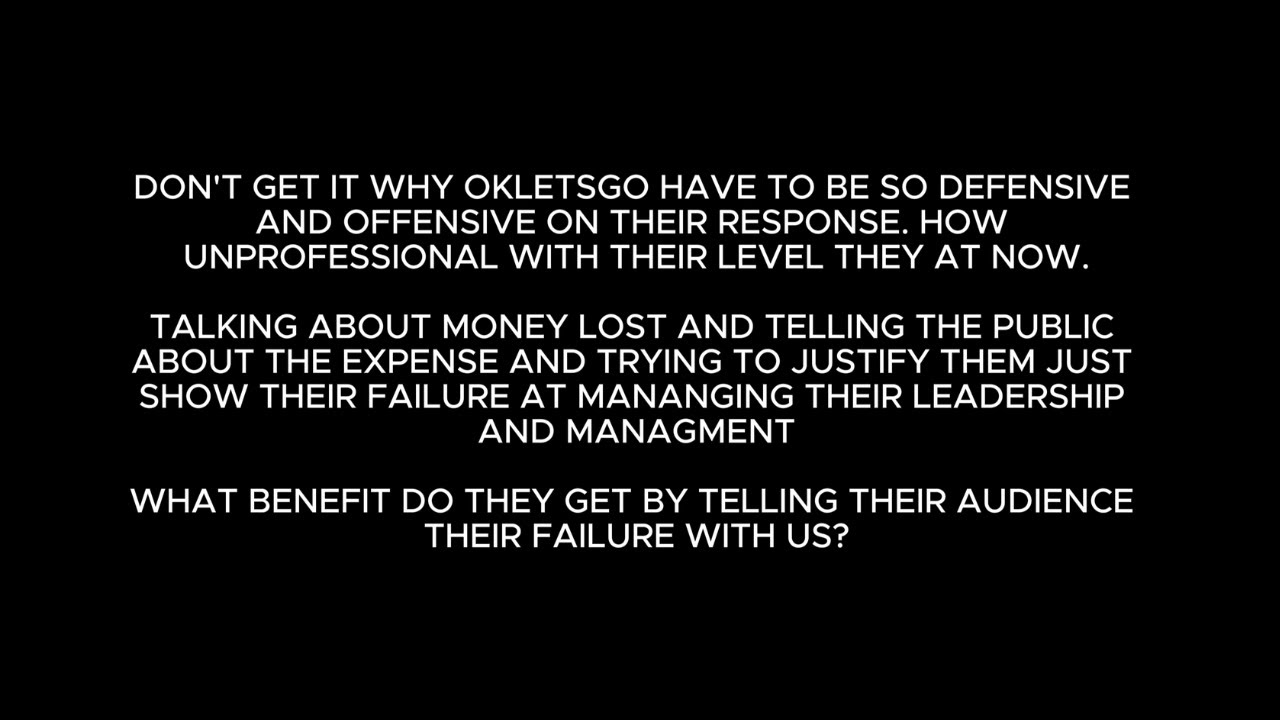 TELLING THE TRUTH ABOUT OKLETSGO AND WELLO