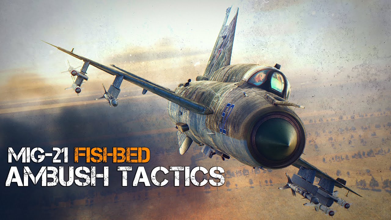 Тактика засады МиГ-21 Fishbed | Воздушный бой | Цифровой боевой симулятор | DCS |
