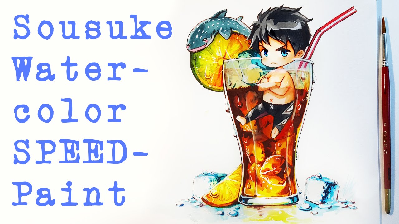 ❤Free Sousuke Watercolor Painting❤