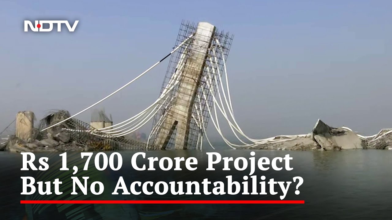 Bihar Bridge Collapses Like Pack Of Cards: Construction Quality Under Scanner