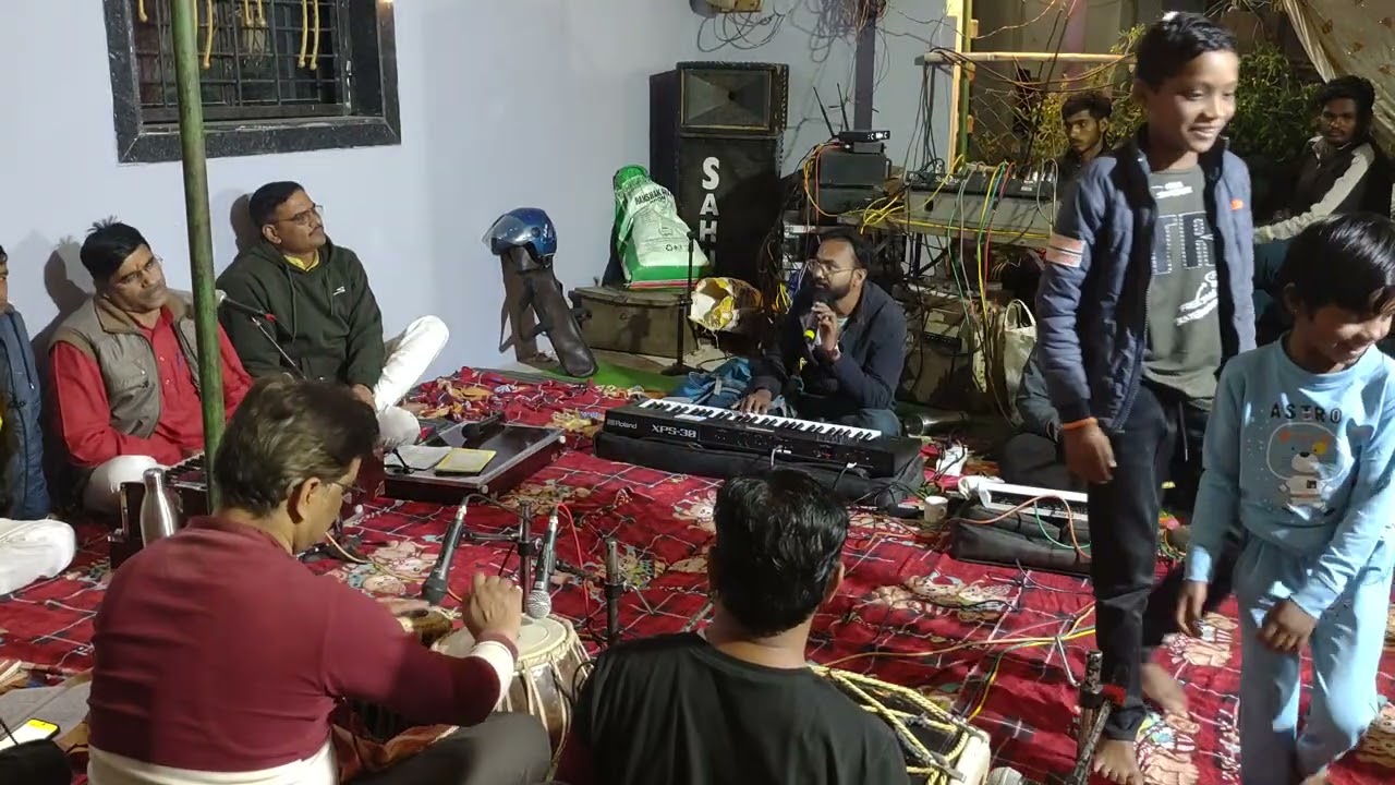 पैड वादक की द्वारा सुन्दर प्रस्तुति मैं बालक तु माता शेरावालीए