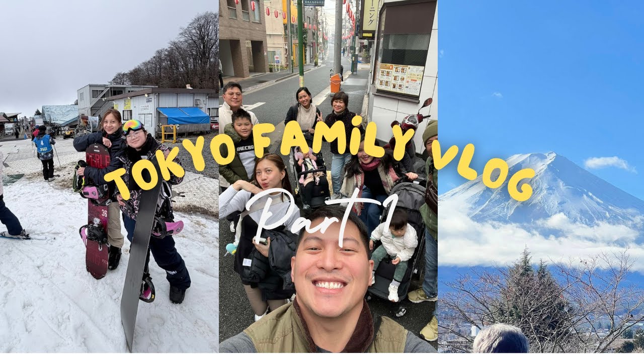 Tokyo 2025 Family Vlog Part 1!!