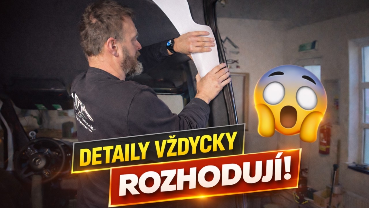 Přestavba MB Sprinter na obytný! Dodělávám detaily! Vše musí lahodit oku! 👍🛠️