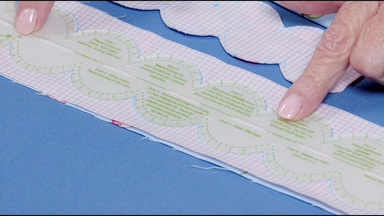 Notions with Connie Palmer: Quick Points Scallop Ruler