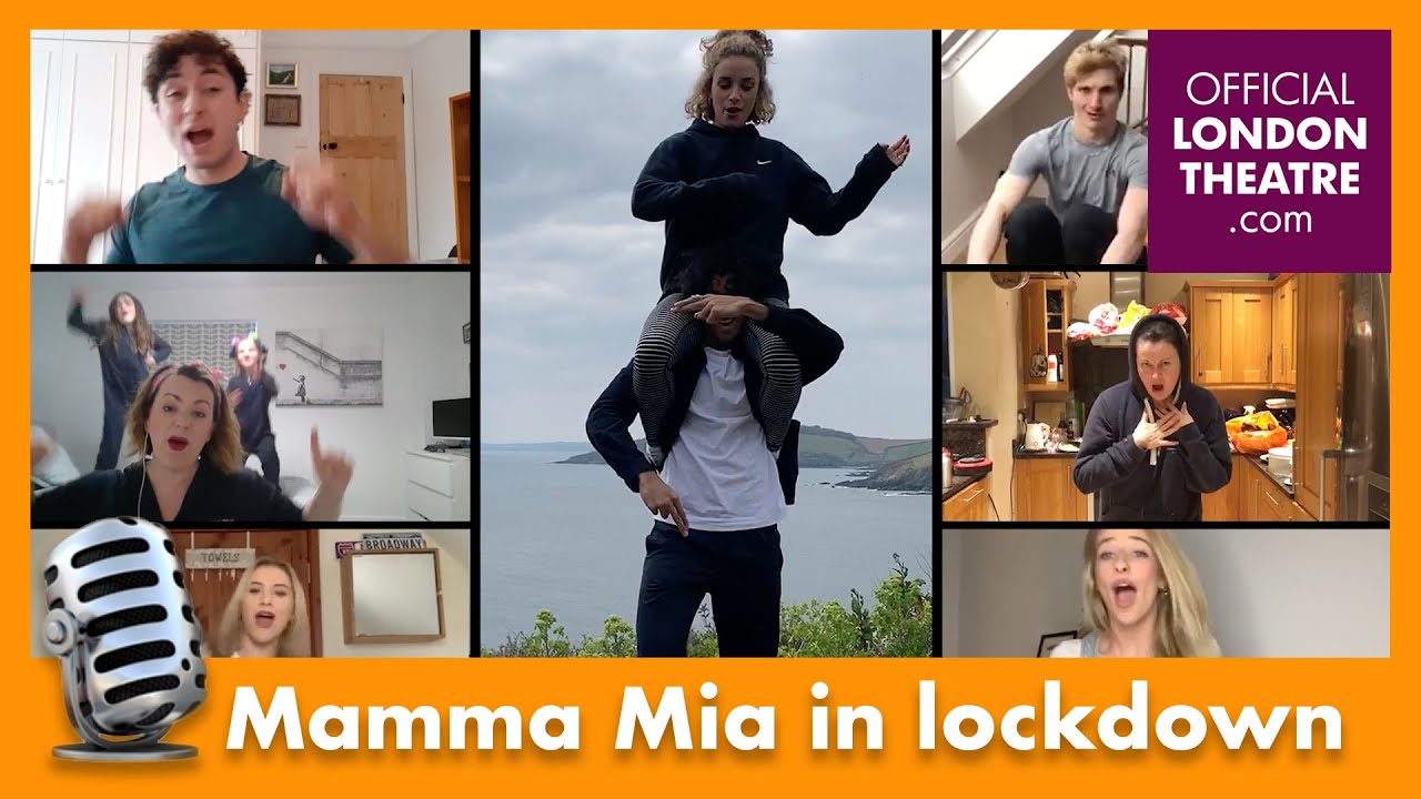 MAMMA MIA! West End cast perform Mamma Mia in lockdown