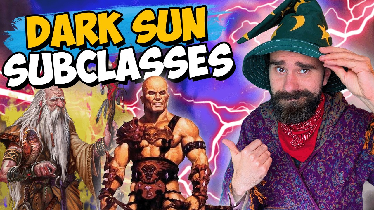 We Need to Talk about the New Dark Sun D&D Subclasses