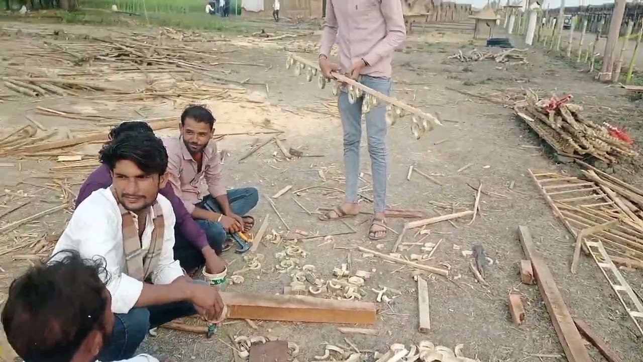 भैंसाना धाम में यज्ञ हो रहा है 