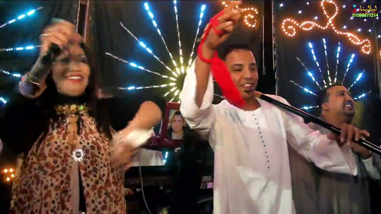 الفنان محمود جمعه والفنانه حنين من حفل حنة / مصطفي عبدالغفار