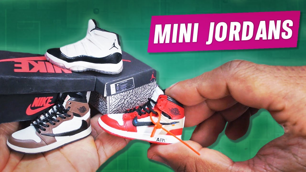 Моя коллекция миниатюрных кроссовок Jordan — обувь для фигурок в масштабе 1/6