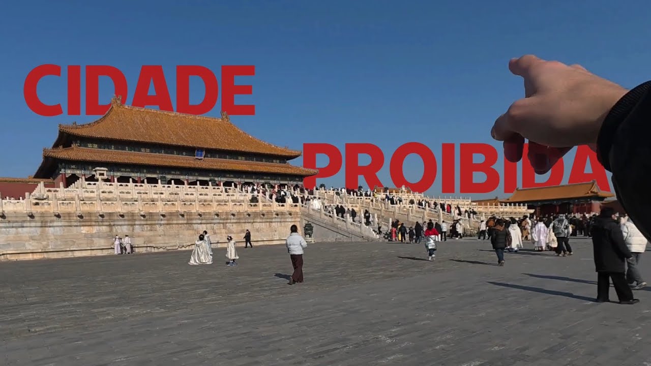 Entrando na cidade proibida + Transporte público na China | 003