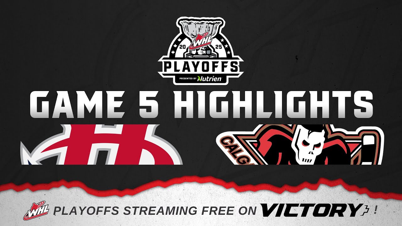 Lethbridge Hurricanes at Calgary Hitmen — Game 5 | 2025 WHL Playoffs Highlights