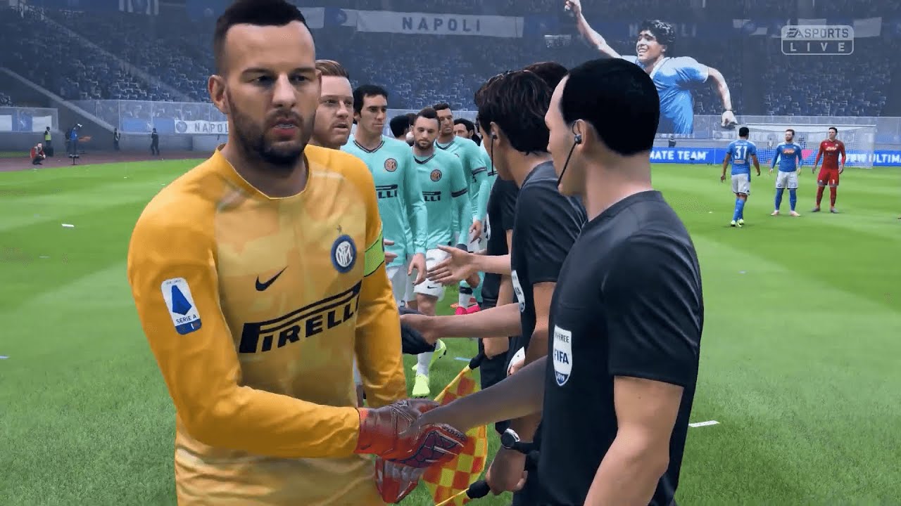 FIFA 20 | Napoli vs. Inter Milan | Serie A | at Stadio San Paolo