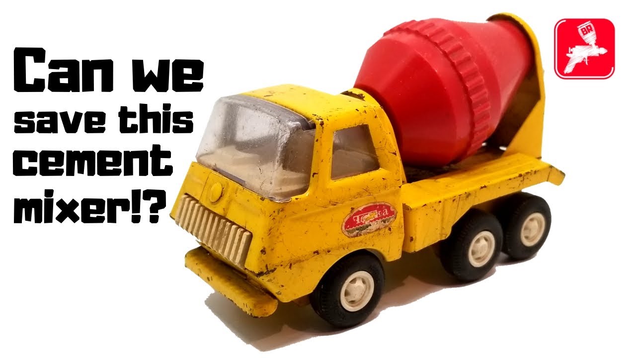 Tonka Cement Truck Restoration!