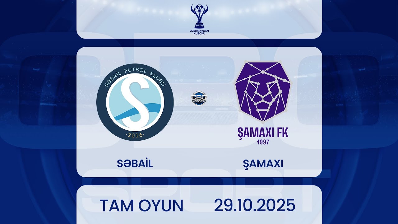 Səbail &ndash; Şamaxı | Bizon Azərbaycan Kuboku, 2-ci təsnifat mərhələsi | TAM OYUN