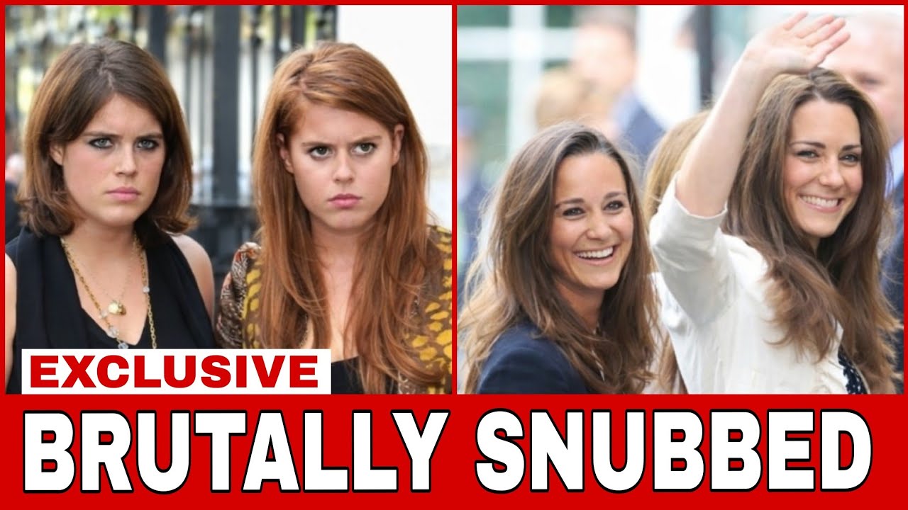 WATCH NOW!:The Hidden Royal Feud: How Beatrice and Eugenie’s Snub Left Kate Middleton Fuming