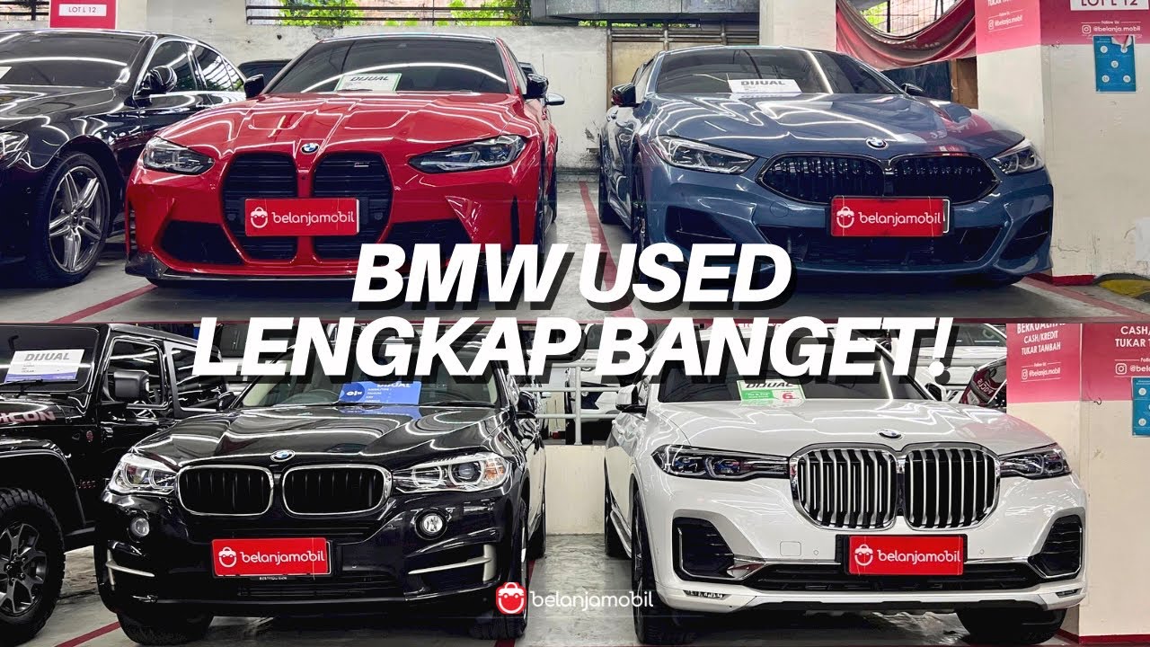 PECINTA BMW JANGAN SKIP! STOK BMW BEKAS ADA SUV, SEDAN, WAGON & M PERFOMANCE!