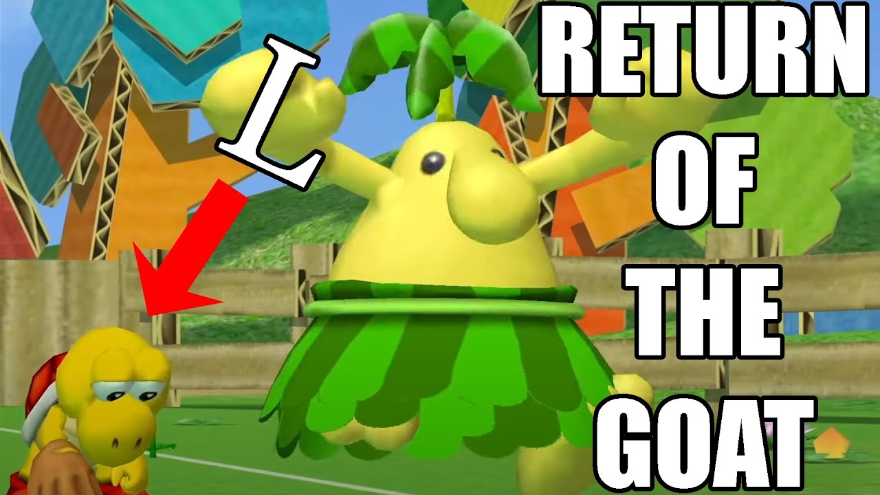 YELLOW FELLOW THE GOAT - Mario Superstar Baseball Netplay Classic Game 9 vs Flatbread