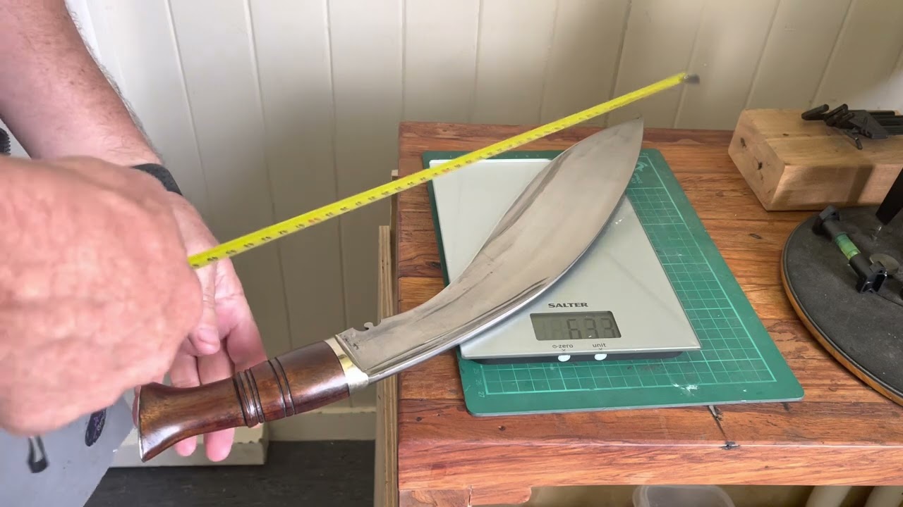 Khukuri kukri lengths and weights.