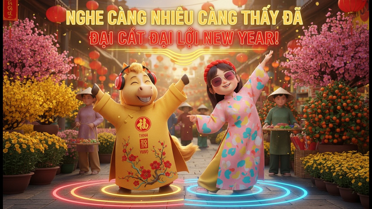 Xuân Mới 2026 : Disco Remix Càng Nghe Càng Đã – Bản Nhạc 