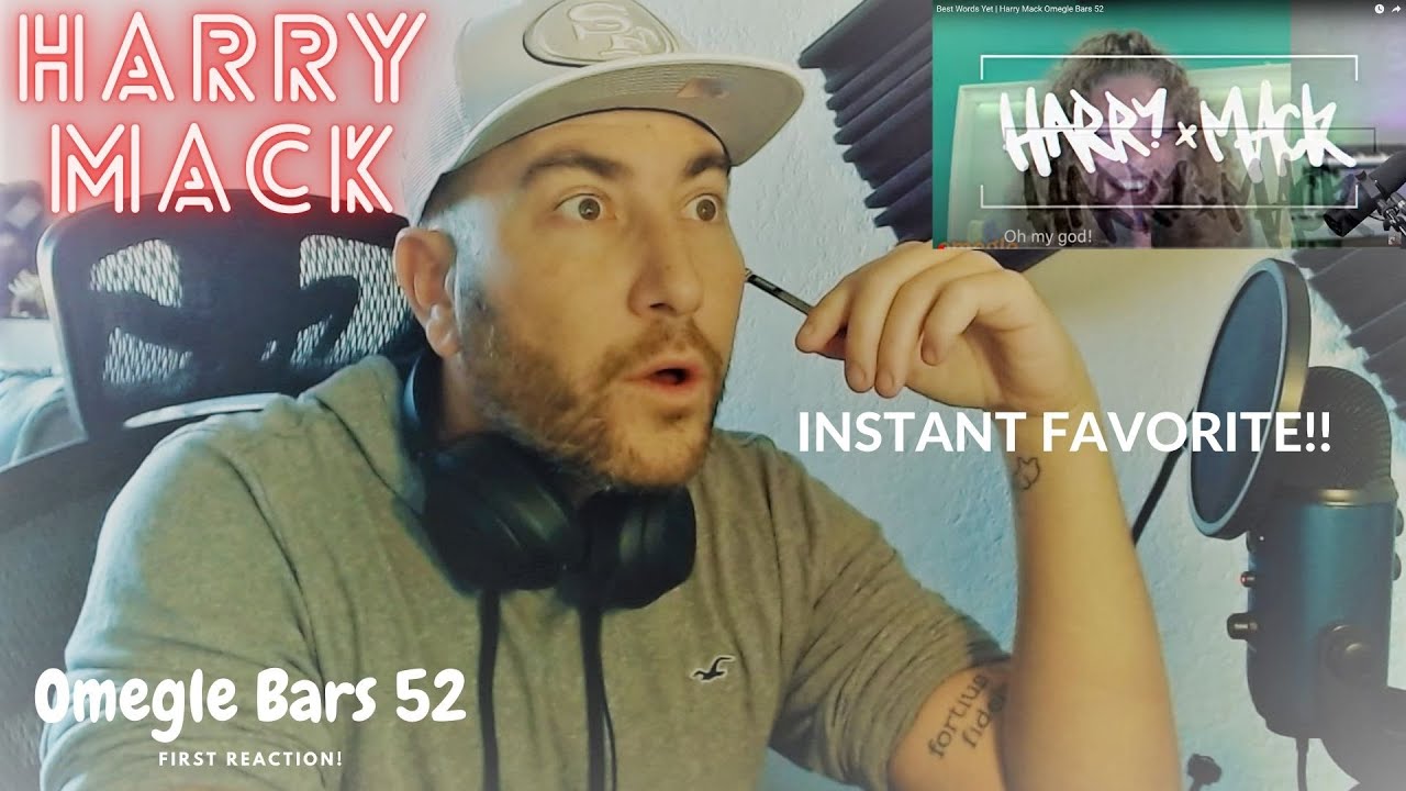 Harry Mack Omegle Bars 52 - Best Words Yet!! - First Time Reaction!! INSANE!